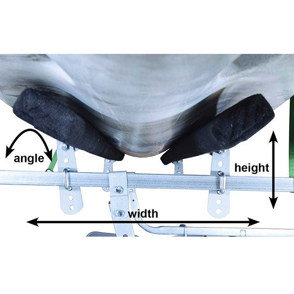 Malone EcoLight Single Kayak Trailer Package