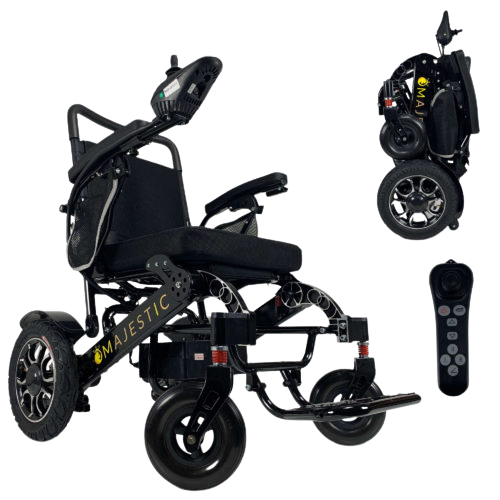 ComfyGO Majestic IQ-7000-AF Remote Control Automatic Folding Electric Wheelchair New