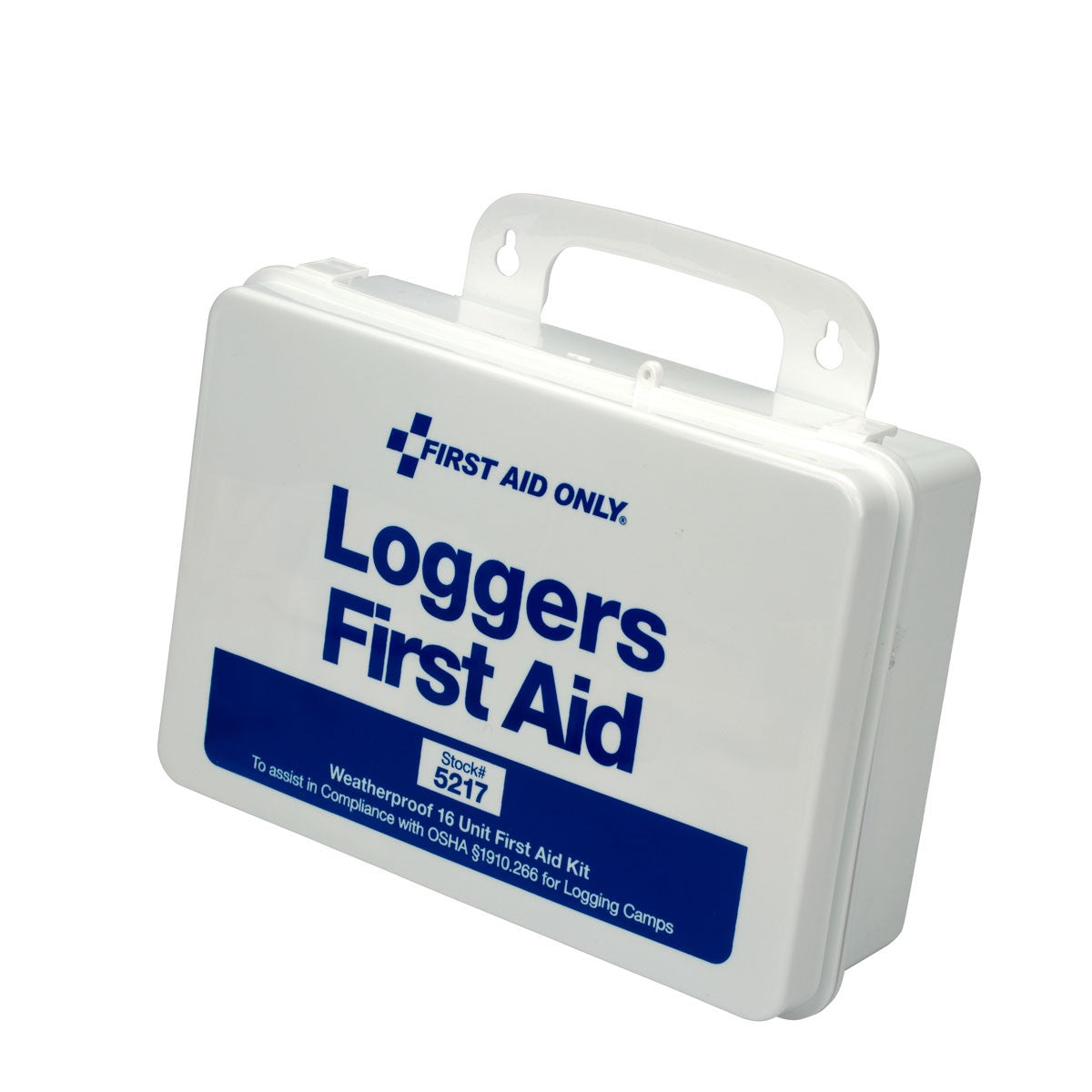 First Aid Only 25 Person Loggers First Aid Kit, Plastic Case (3 per order)