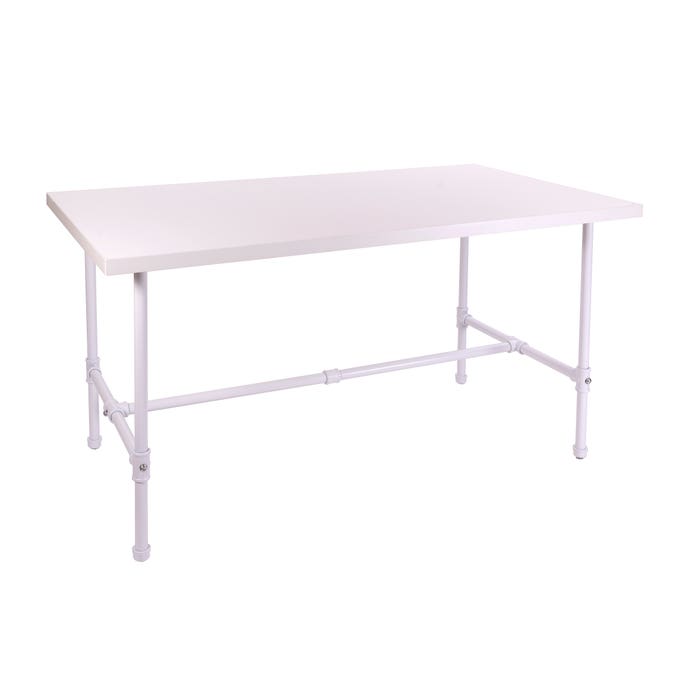 Econoco Pipeline Large Nesting Table-White