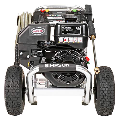 Simpson Cleaning ALH3225 Aluminum Gas Pressure Washer Powered by Kohler HS265 3200 PSI at 2.5 GPM