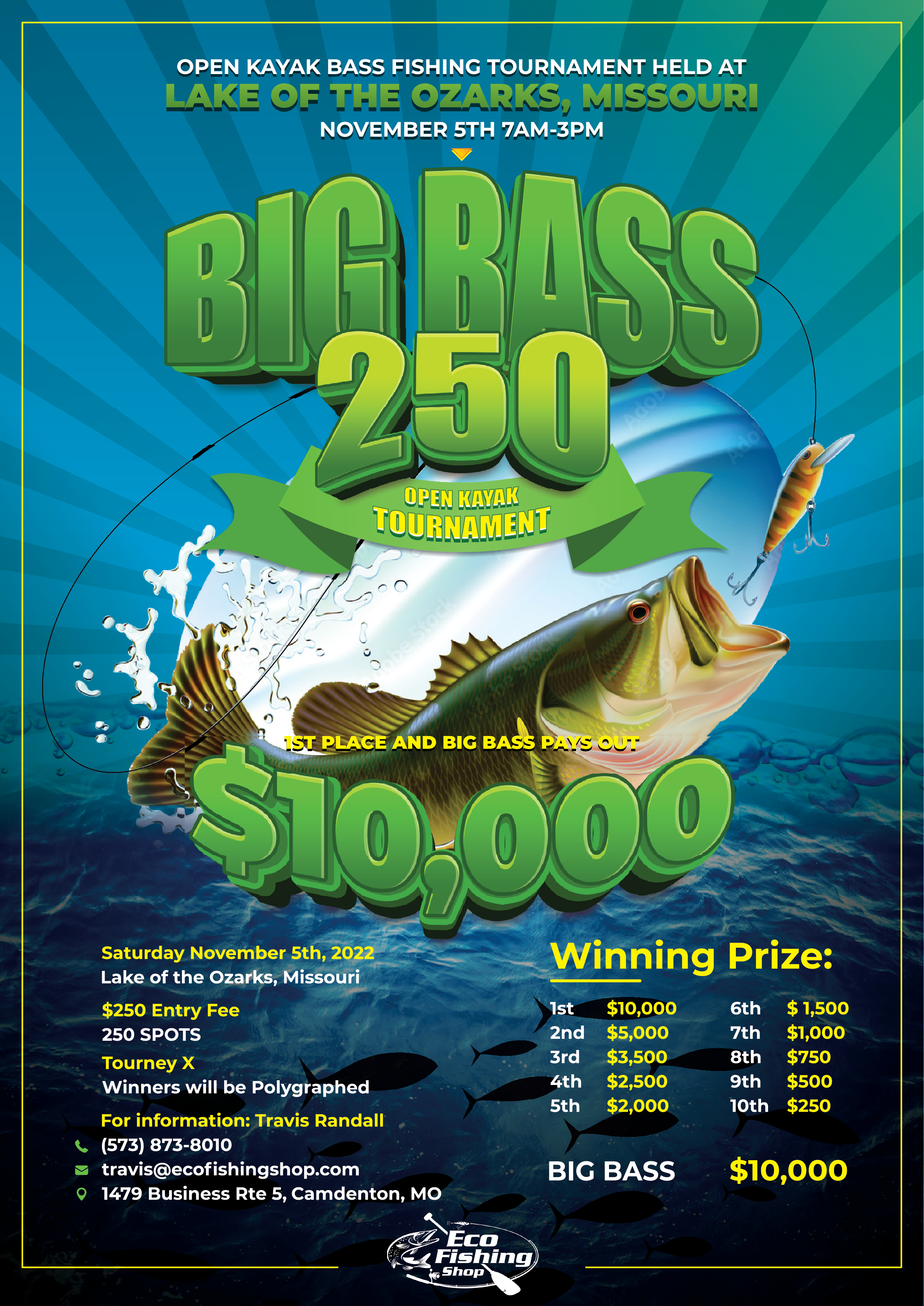 Big Bass 250 at Lake of the Ozarks - November 5th, 2022