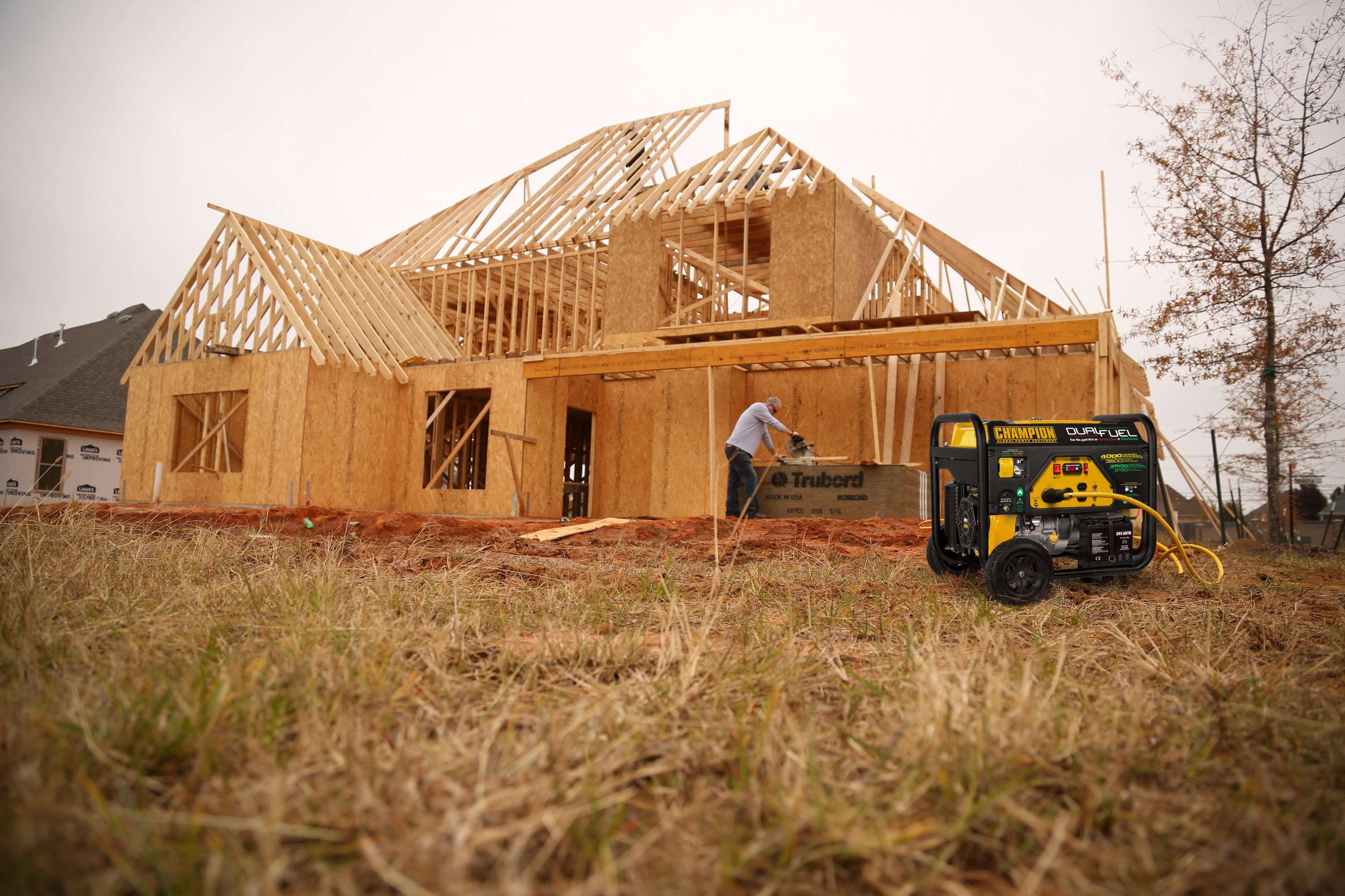 Champion 100122 3500W/4000W Generator Dual Fuel Manufacturer RFB