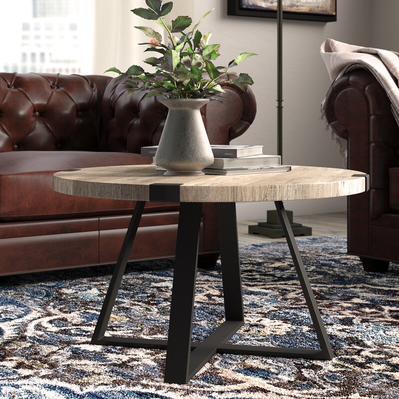 Enrique Cross Legs Coffee Table