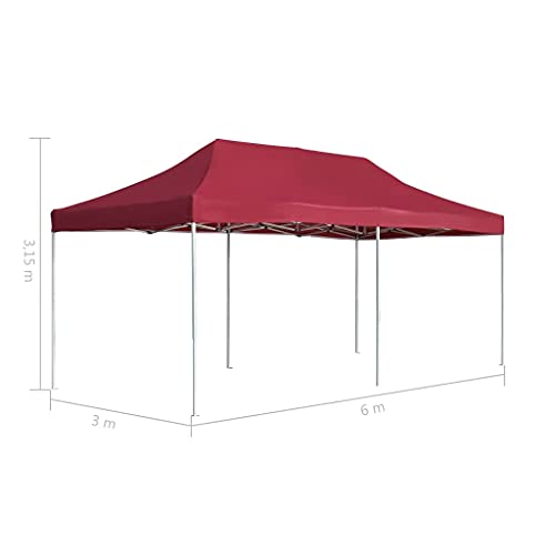 Gazebo Canopy, Outdoor Wedding Party Tent BBQ Gazebo Pavilion Professional Folding Party Tent Aluminium 236.2