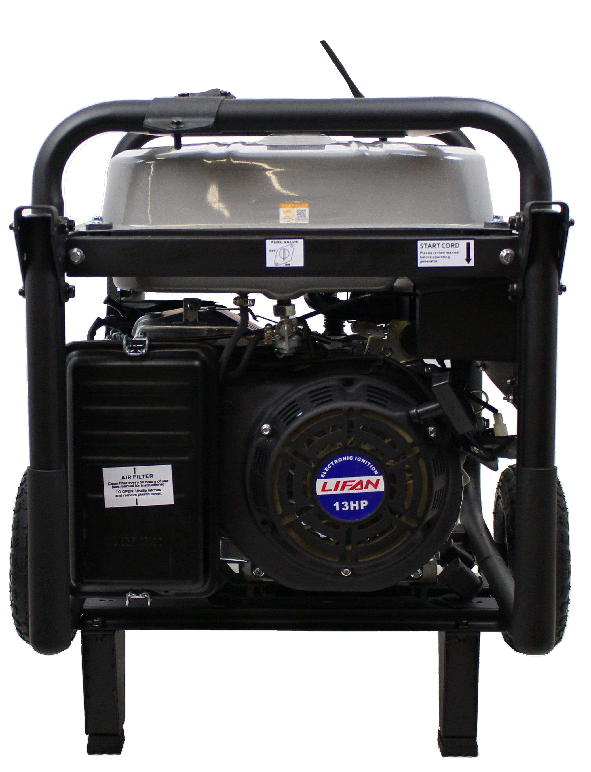 Lifan LF7250iPL-1CA Platinum Series 6500W/7250W THD Clean Sine Wave Power Gas Portable Generator New