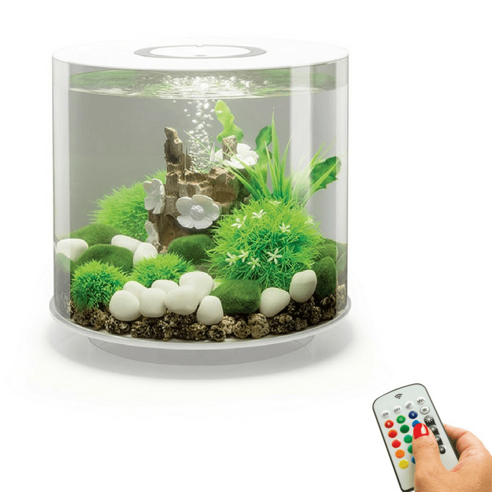 biOrb TUBE 15L / 4 Gallon Acrylic Aquarium Kit with Multicolor Light