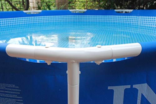 XLBHSH 305×76 cm Round Frame Swimming Pool Metal Frame Pool Above Ground Pool Pond Family Swimming Pool Metal Frame Structure Pool Leisure