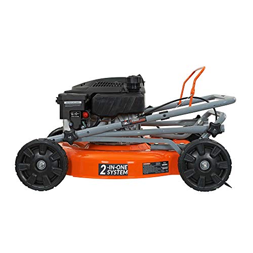 YARDMAX 20-Inch Walk-Behind 2-in-1 Push Mower 170cc YG0545
