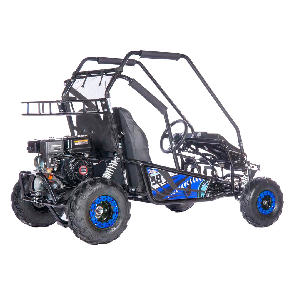MotoTec Mud Monster XL 212cc 2 Seat Go Kart Full Suspension