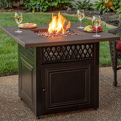 Golden Flame Endless Summer Donovan DualHeat Fire-Table and Patio Heater (Propane-Gas)