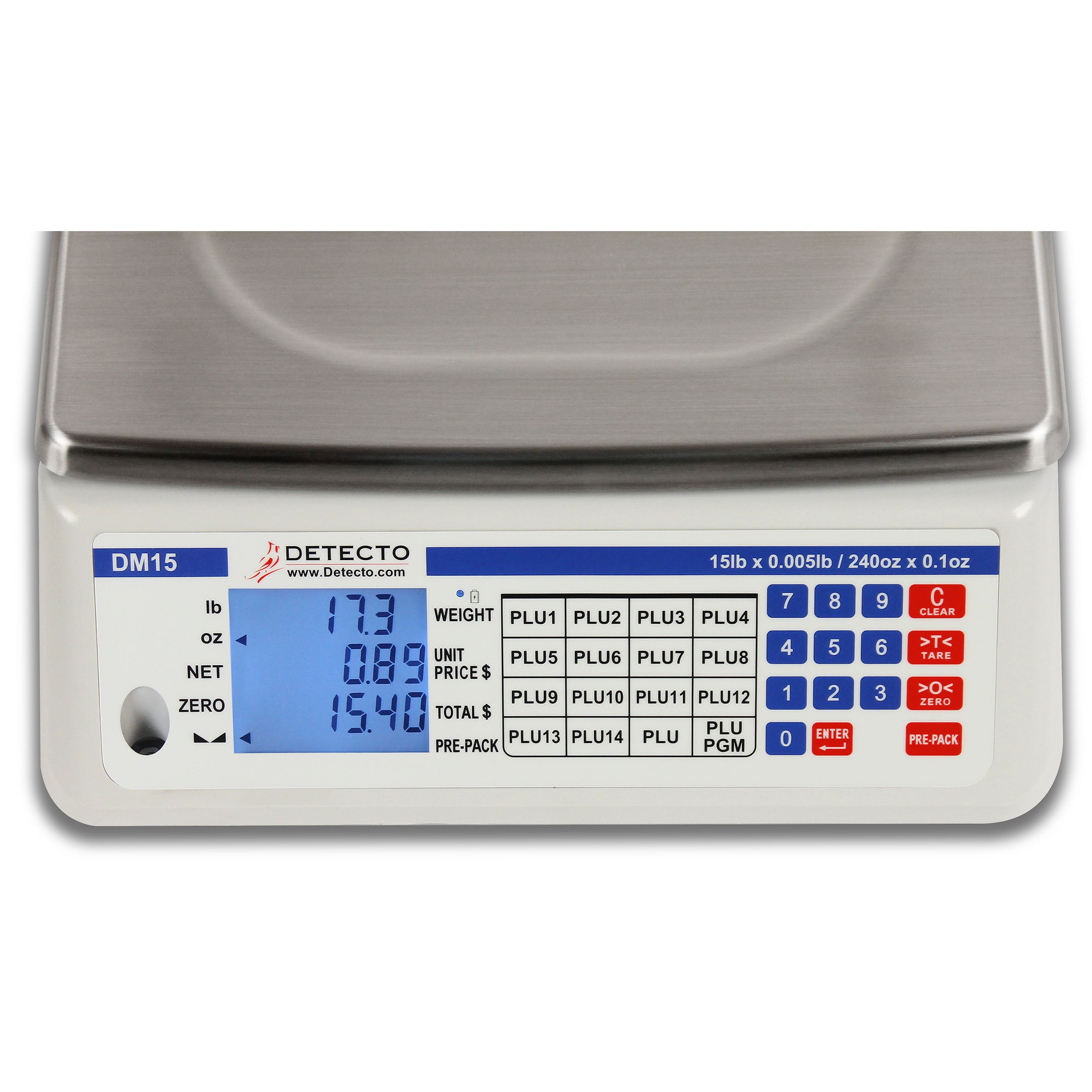 Detecto DM15 Price Computing Scale