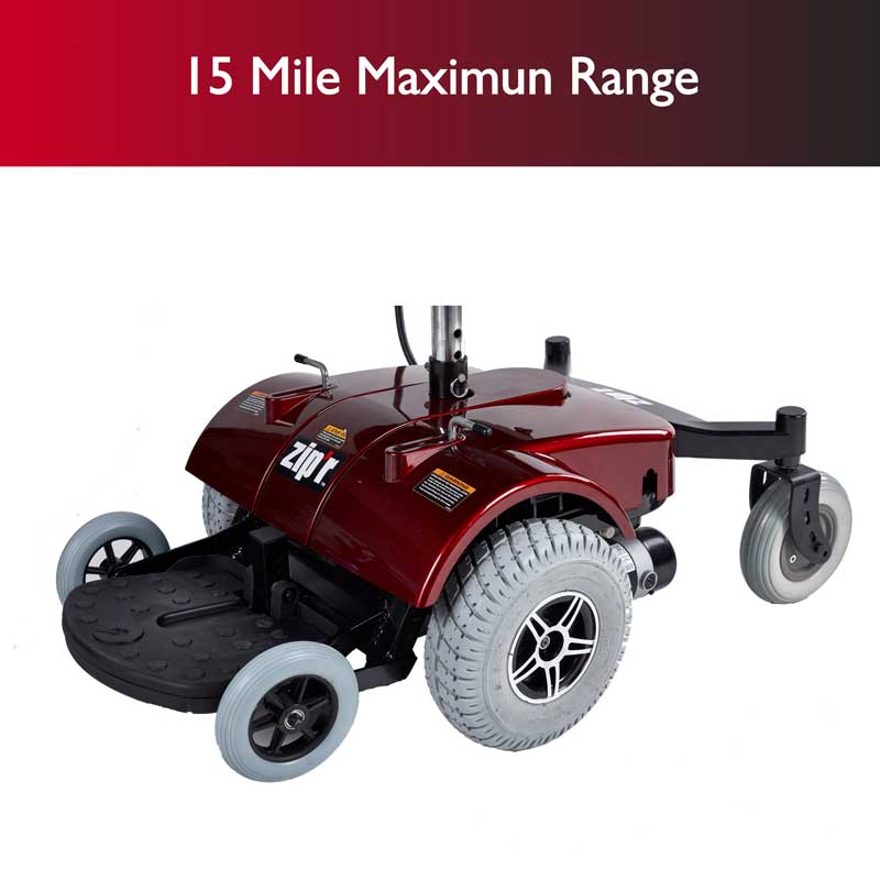 Zip’r PC 12V 320W Power Electric Wheelchair Blue New