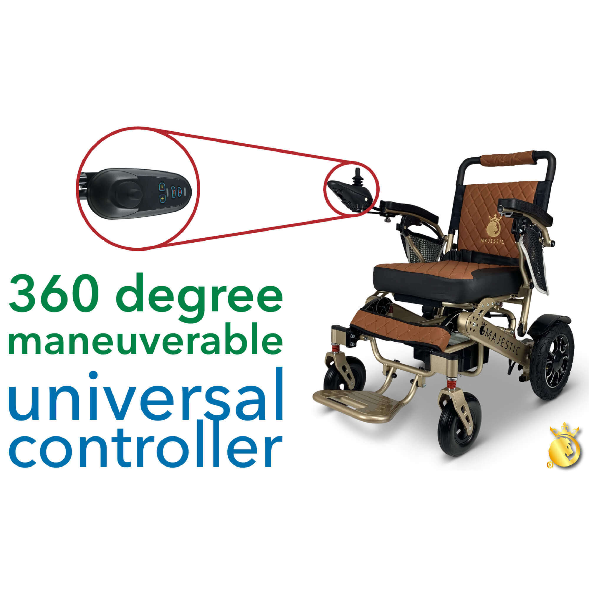 ComfyGO Majestic IQ7000 Remote Control Limited Edition Electric Wheelchair New