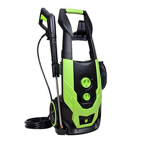 Workmoto Power Washer, Electric Pressure Washer with 5 Universal Spray Nozzles and Detergent Tank, Pressure Cleaner - 5000PSI 4.0GPM