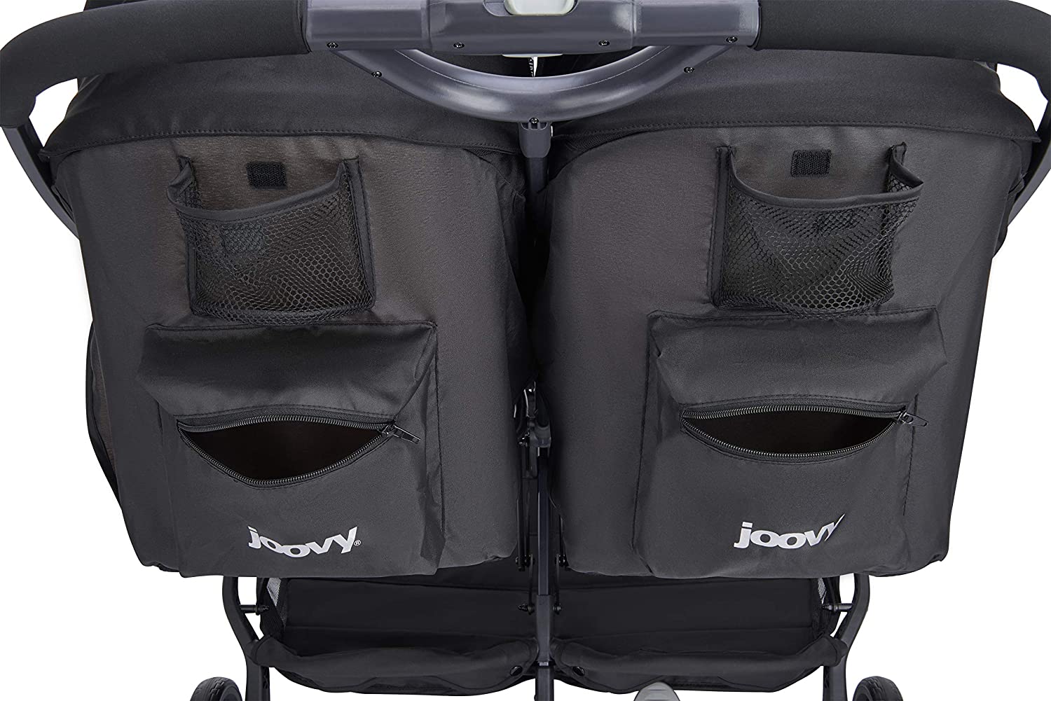 Joovy KooperX2 Lightweight Compact Double Stroller With Trays New