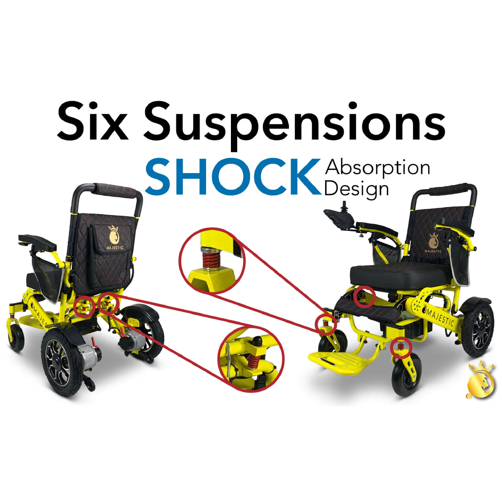 ComfyGO Majestic IQ7000 Remote Control Limited Edition Electric Wheelchair New