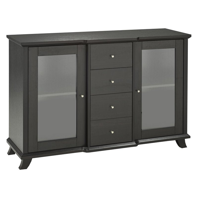 Venice Buffet Server with Storage in Dark Cherry