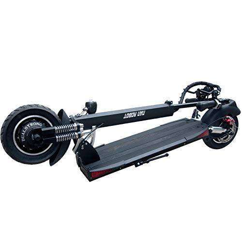 NanRobot D5+ 2.0 Foldable Lightweight 2000W 26ah 52V Electric Scooter Black New