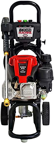SIMPSON Cleaning CM60912 Clean Machine Gas Pressure Washer Powered by Simpson, 2400 PSI at 2.0 GPM, Black