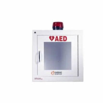 Heartsmart Surface Mount Wall Cabinet with Alarm & Strobe - Security-Enabled