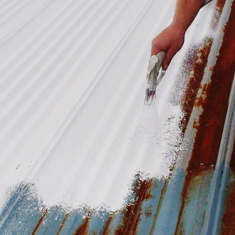 Ames Research Laboratories Inc. Matte White Elastomeric Acrylic Iron Coat Roof Coating 1 gal. (Pack of 4)