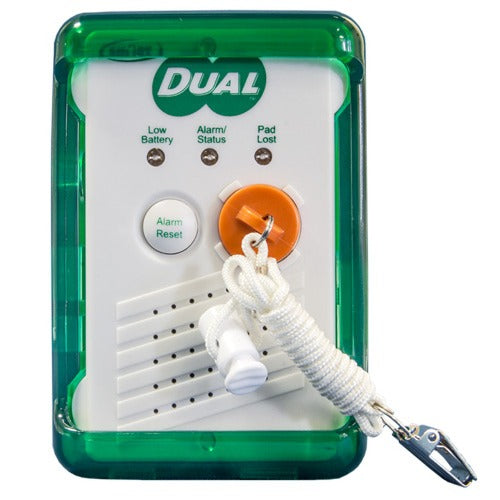 Smart Caregiver Dual Recordable Voice Monitor with 24″ x 36″ Floor Mat