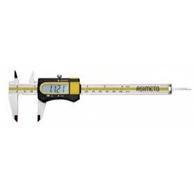 Asimeto 7307085 Factory Calibrated Digital Caliper w/ Thumb Wheel 0-8