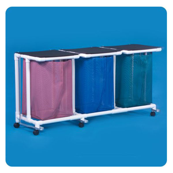 IPU Standard Line Jumbo Linen Hamper with Foot Pedal
