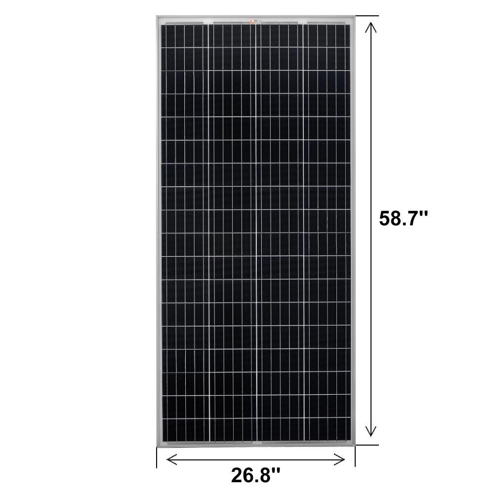 Rich Solar RS-M200D 200 Watt 24 Volt Solar Panel New