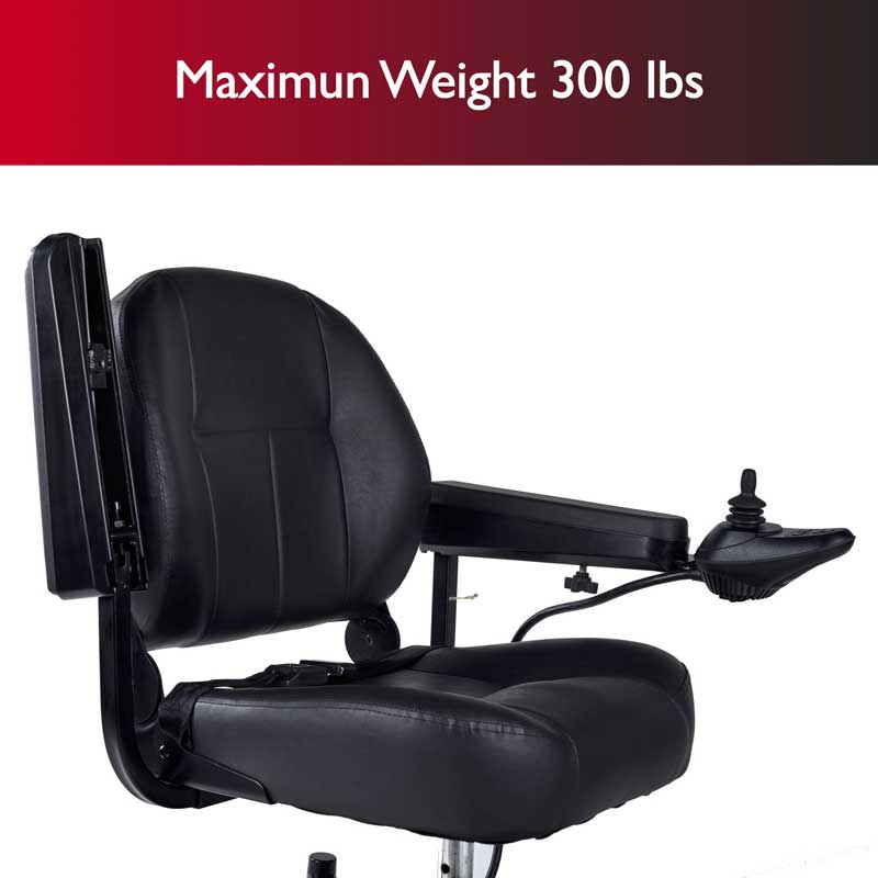 Zip’r PC 12V 320W Power Electric Wheelchair Blue New