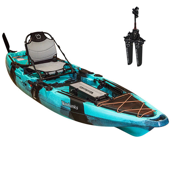 Vanhunks Zambezi 10ft Fin Drive Fishing Kayak