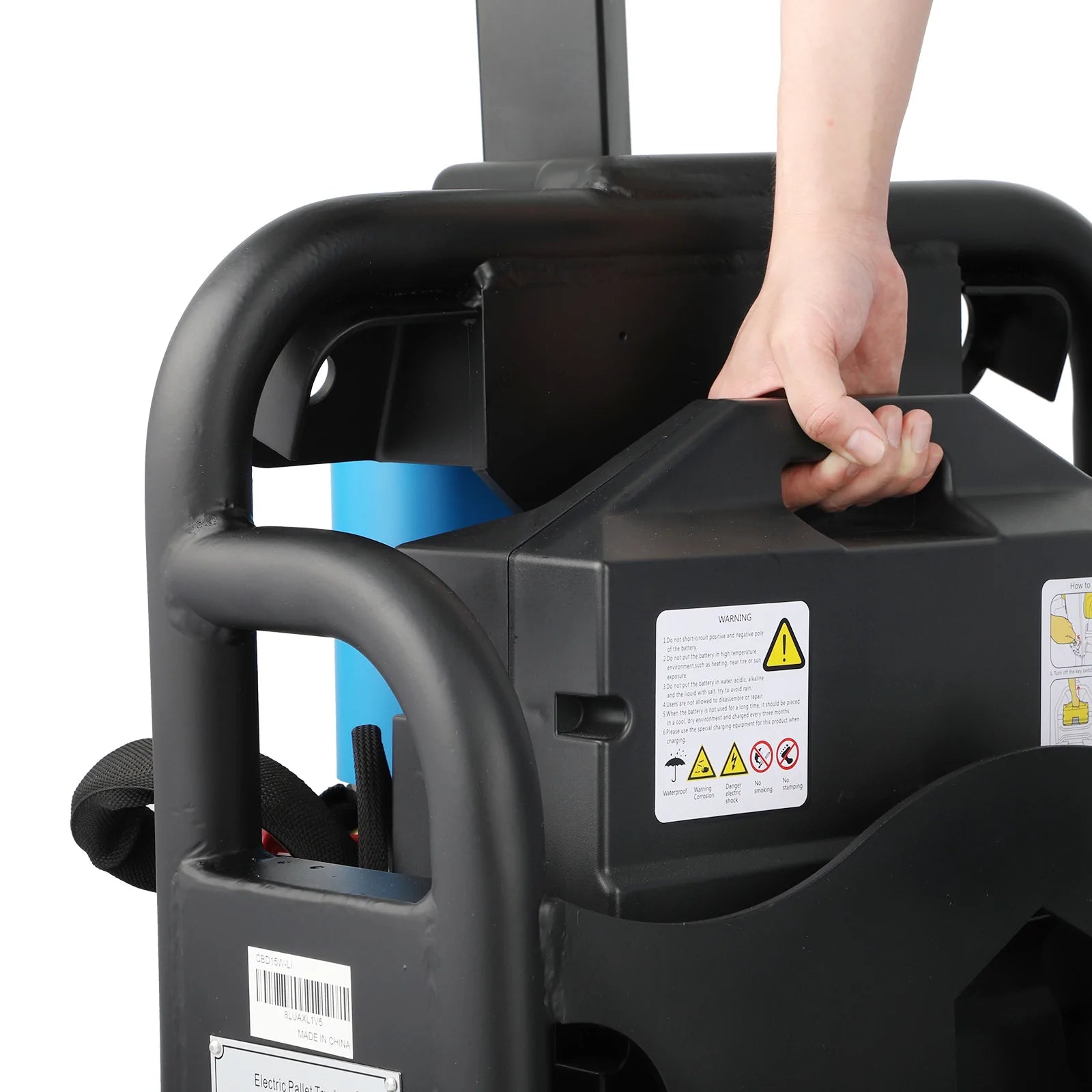 Apollolift A-1021 Battery Powered Pallet Truck 3300 lbs Capacity 45