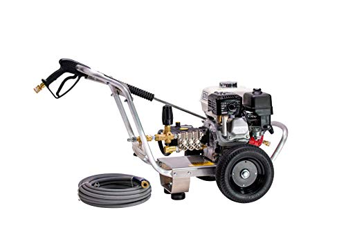 PressurePro E3027HV Eagle Series Cold Water Direct Drive Pressure Washer, 2700 PSI, 3.0 GPM, GX200 Honda Engine, Viper Pump