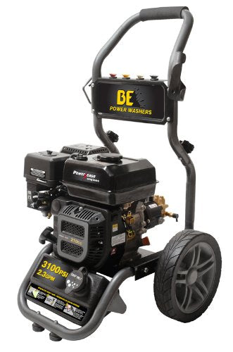 B E Pressure BE317RA Gas Powered Pressure Washer, R210, 3100 PSI, 2.3 GPM