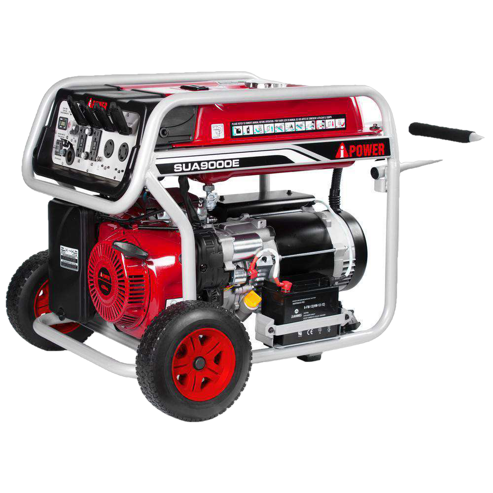 A-iPower SUA9000E 7250W/9000W Electric Start Gas Generator New