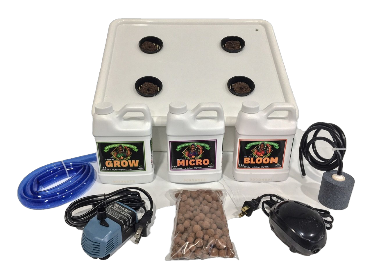 Dealzer BuildAKit Easy Grow 4-6 Plant Hydroponics Kit for Grandma's Secret Garden and Cash Crop New