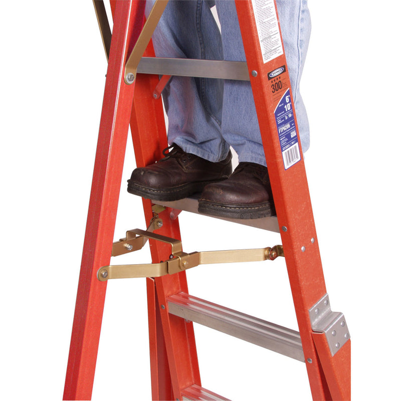 Werner FTP6210 10' Fiberglass Tripod Ladder