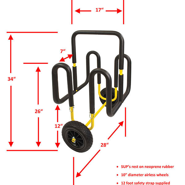 Suspenz Double-Up SUP Airless Cart