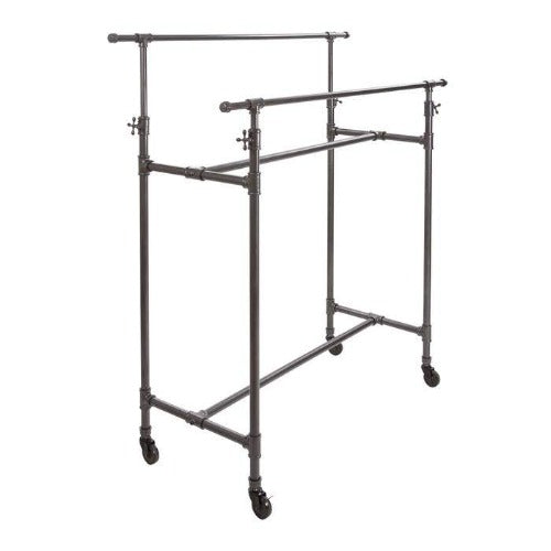 Econoco Pipeline Adjustable Double Bar Box Rack