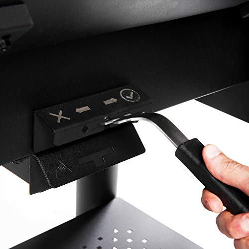 Broil King 494051 Crown 500 Pellet Grill, 800 sq. in, Black