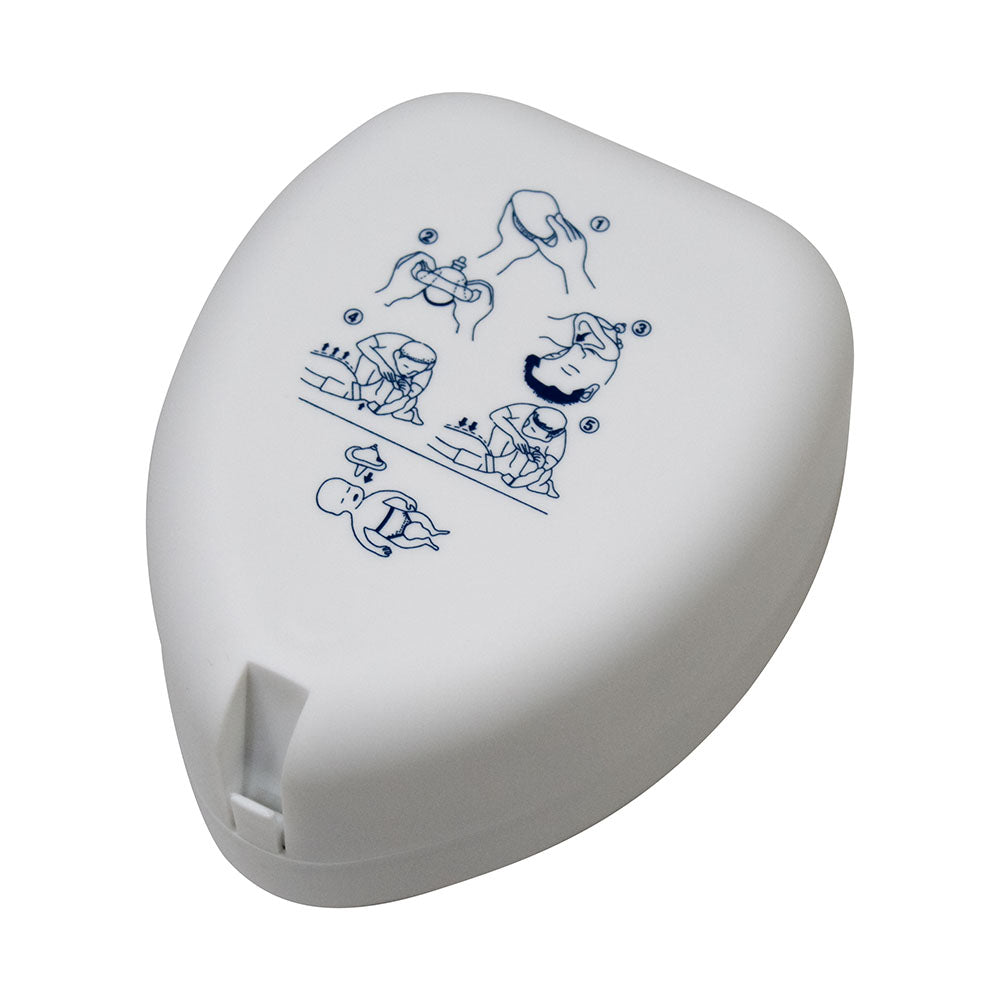 Kemp USA Adult And Child Combo CPR Mask In Plastic White Case