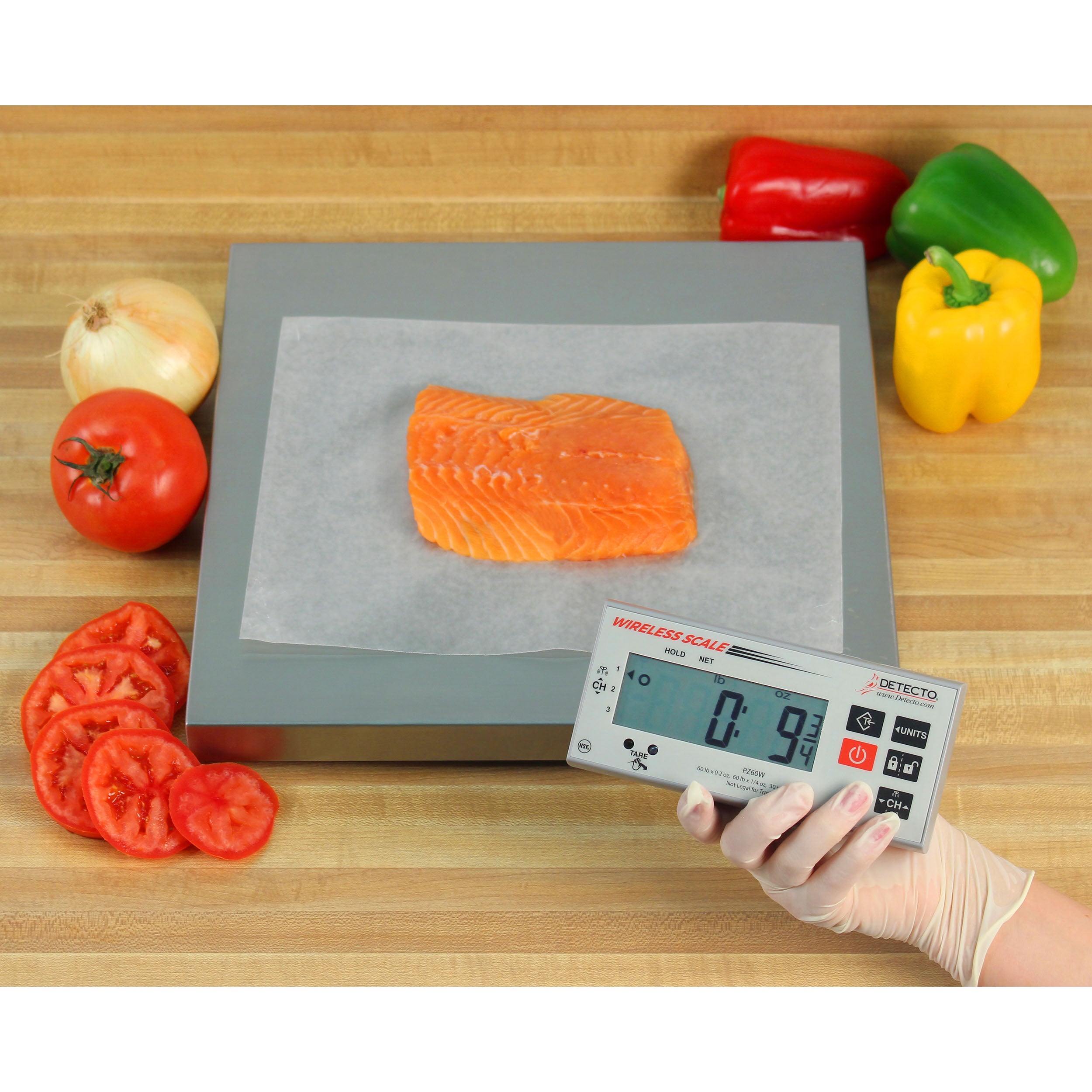 Detecto PZ Series Wireless Digital Ingredient Scale