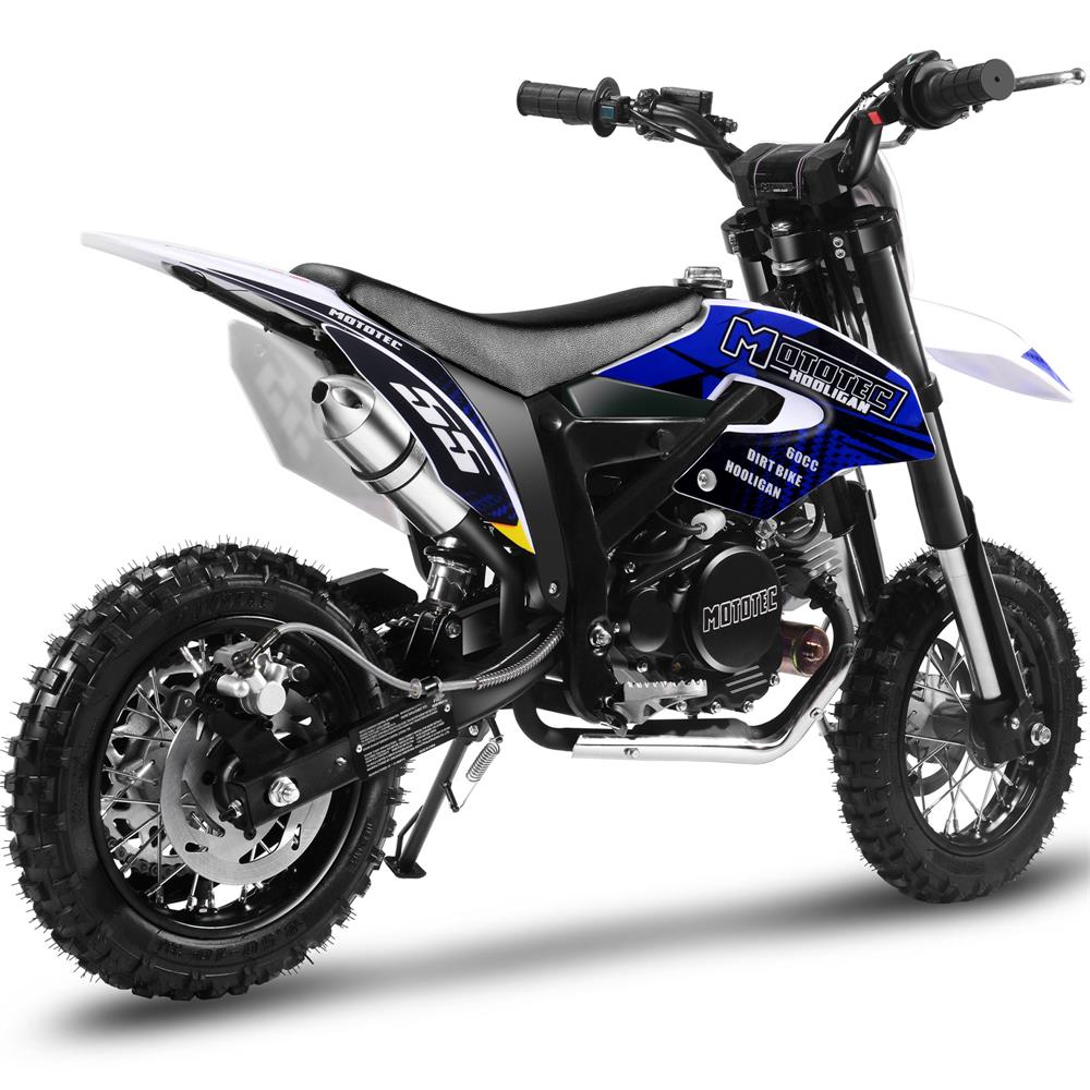 Mototec 60cc 4-Stroke Hooligan Kids Gas Dirt Bike