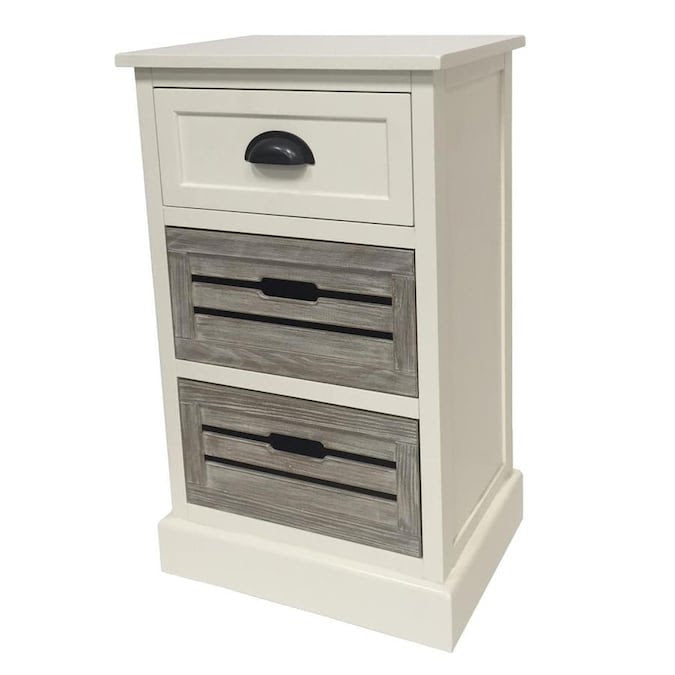 Wood Veneer End Table