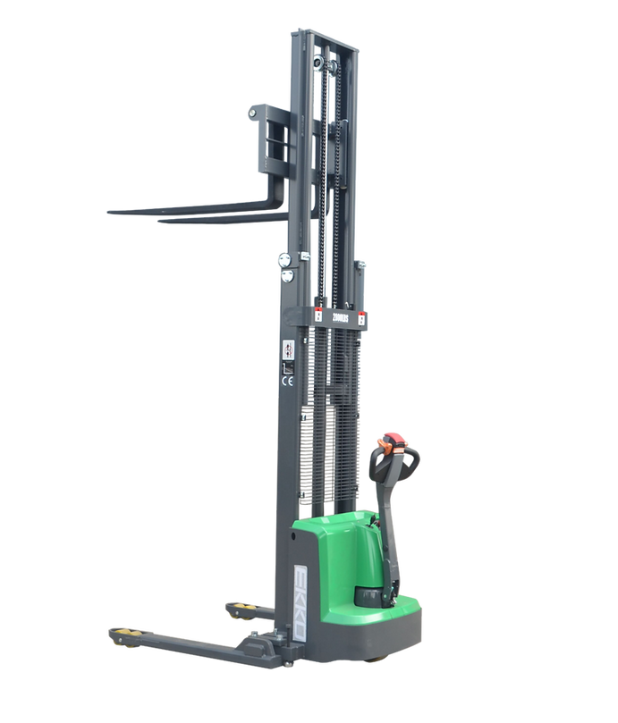 Ekko EB13E-119LI Full Powered Straddle Stacker 119