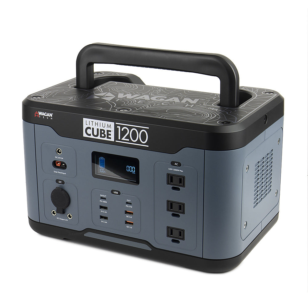 Wagan 8836 Lithium Cube 1200 1166Wh/1000W New