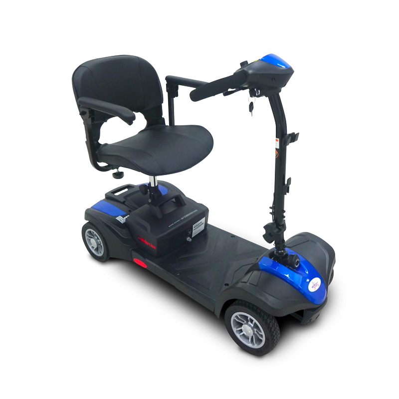 EV Rider Minirider Lite 4 Wheel Mobility Scooter Blue Open Box (free upgrade to new)