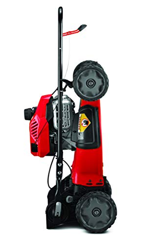 CRAFTSMAN 11A-U2V2791 3-in-1 149cc Engine Gas Powered Push Lawn Mower with Vertical Storage - Contractable Mower for Ease of Storage, Liberty Red,Red and Black