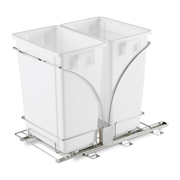 SLIDING IN-CABINET WASTE CANS